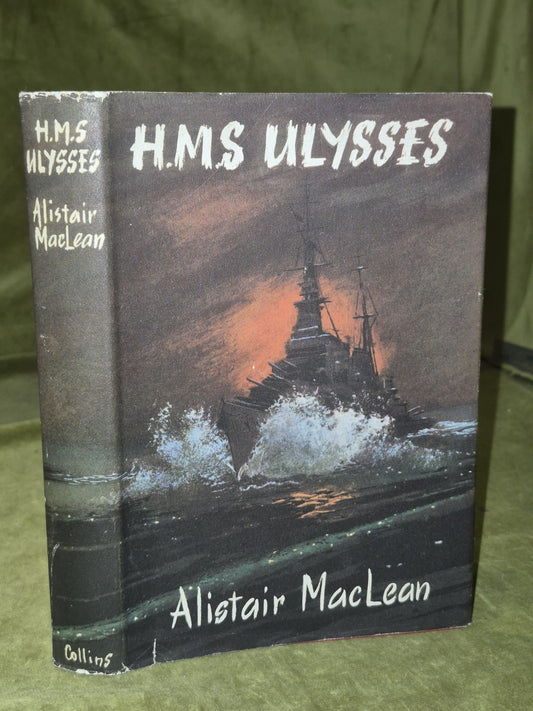 Alistair MACLEAN / H.M.S Ulysses 1st Edition 1955 Dustjacket0