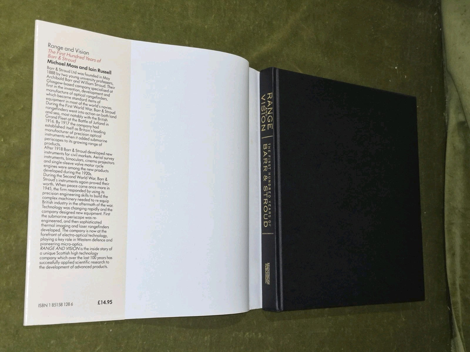 Range and Vision: First Hundred Years of Barr & Stroud First Edition2