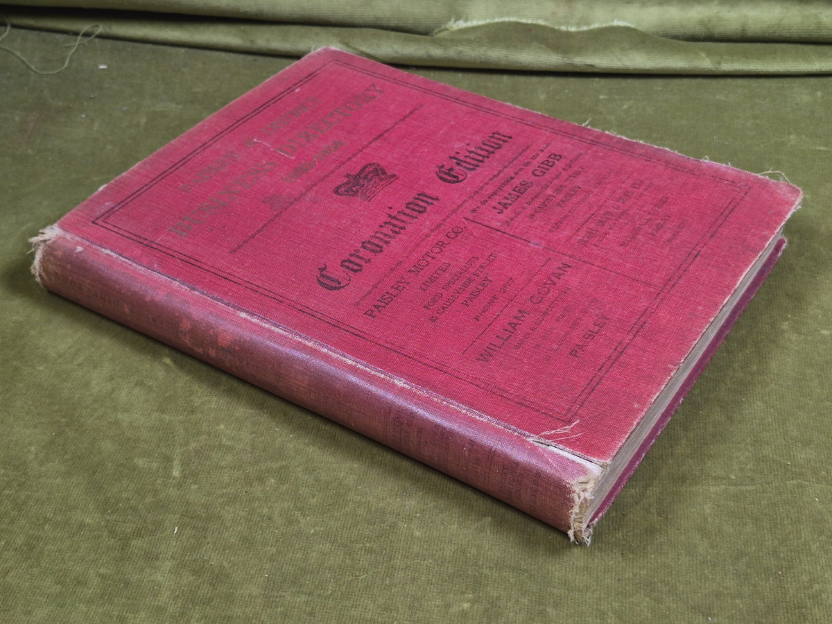Paisley & District Bussiness Directory 1953-54 Coronation Edition Bothwell 2