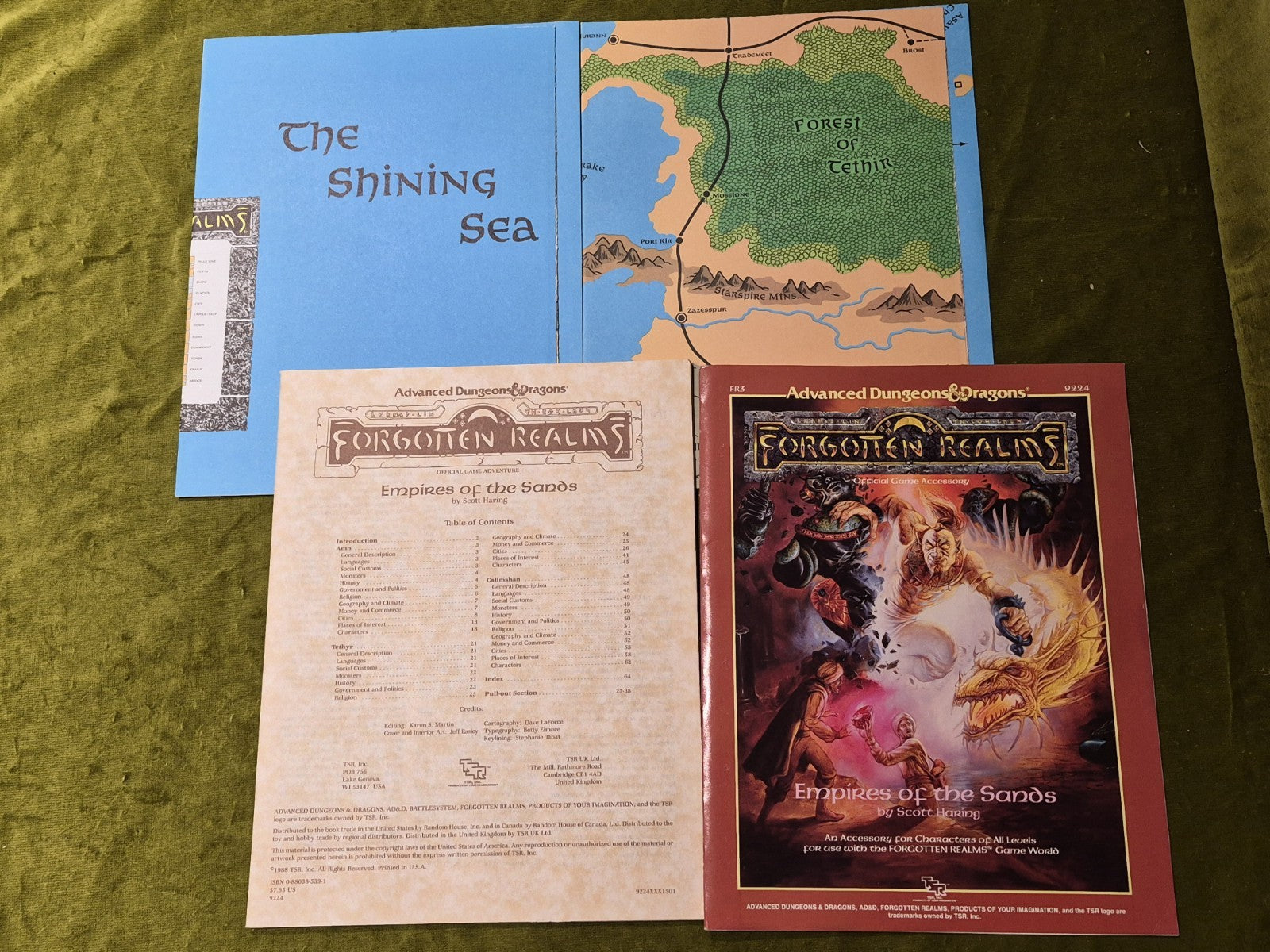 Advanced Dungeons Dragons Game Accessory FR3 Empires of the Sands2