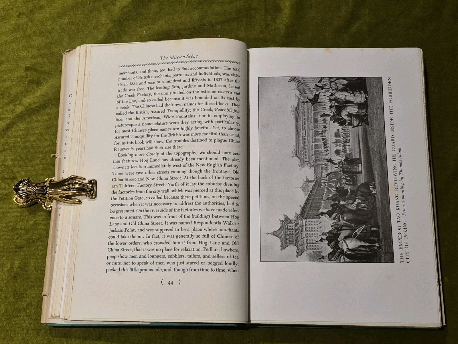 Foreign Mud Opium Imbroglio at Canton, Maurice Collins, 1st ed. hardback with DJ7
