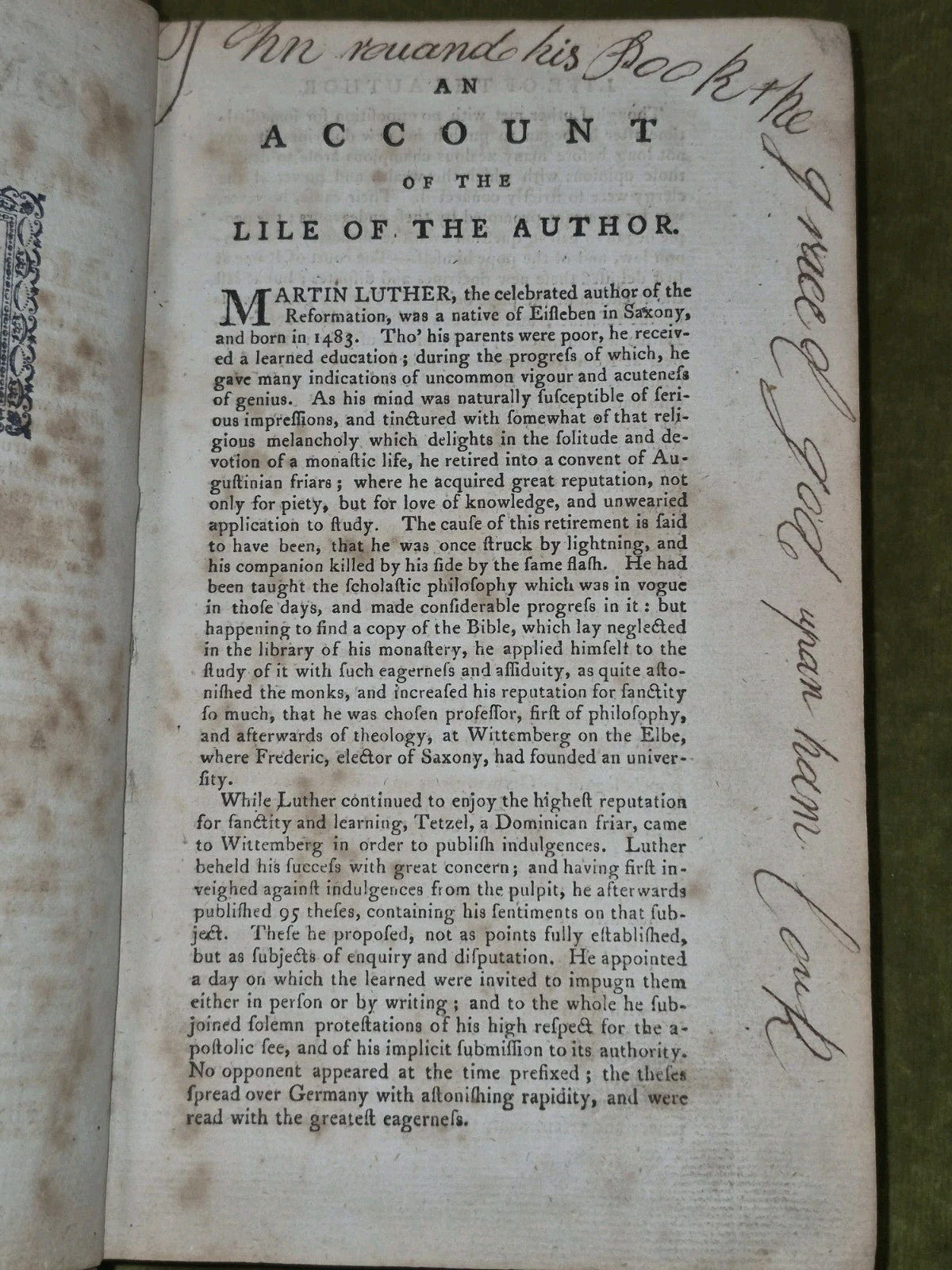 Commentary Paul Galatians Martin Luther 1786 Paisley John Neilson5