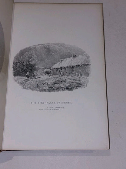 The Works of Robert Burns [6 vol set] W Paterson (1870s) Leather Fine Binding 9