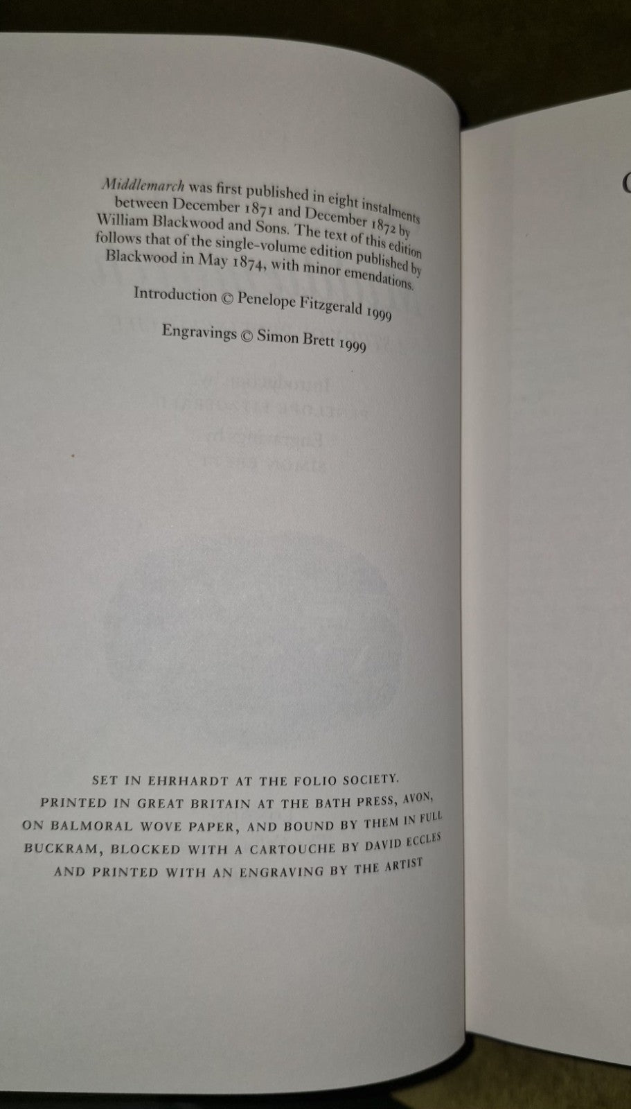 Middlemarch - George Eliot (Folio Society 1999)8