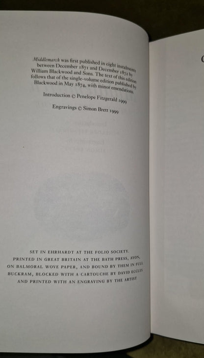Middlemarch - George Eliot (Folio Society 1999)8