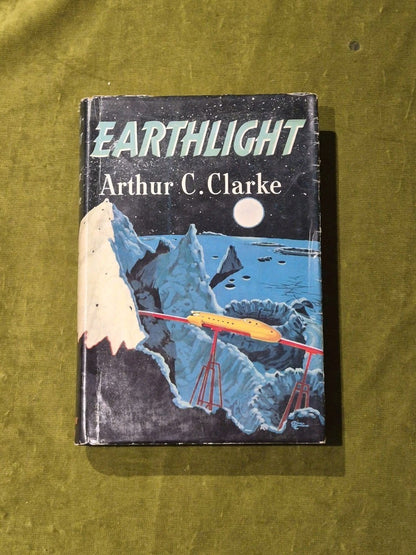 Earthlight - Arthur C Clarke - 1955 1st Ed. Hardback0