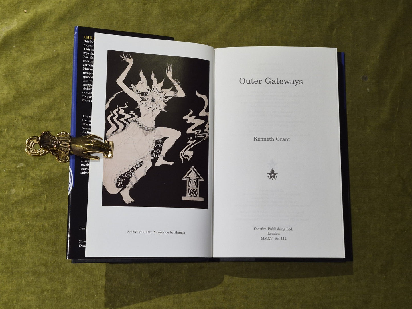 Outer Gateways - Kenneth Grant , Starfire Publishing 2015 HB DJ2