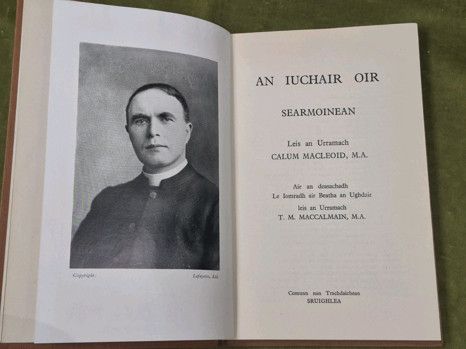 Golden Key Gaelic Sermons 1950 Malcolm Macleod Stirling Tract5
