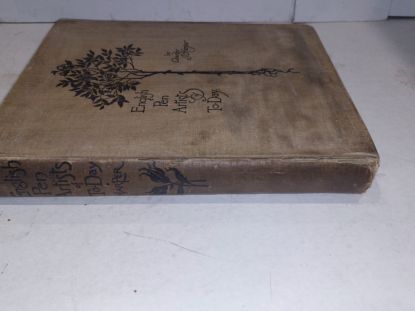 English Pen Artists of Today By Charles G. HARPER [PERCIVAL & CO] (1892) HB Book2