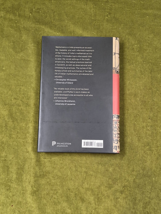 Mathematics in India by Kim Plofker , Princeton1
