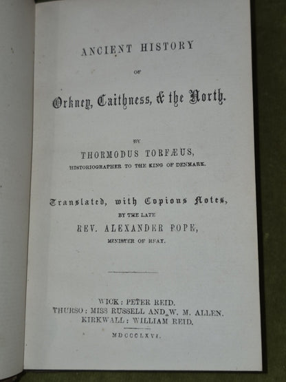 & The North Thormodus Torfaeus 18665