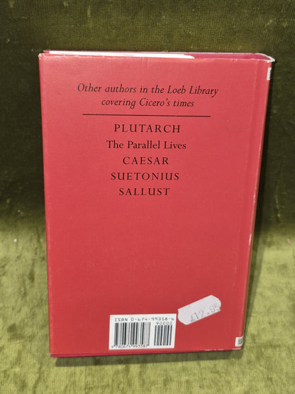 Cicero In Catilinam Murena, Sulla I-IV Trans. Macdonald (1996) Loeb Classical2