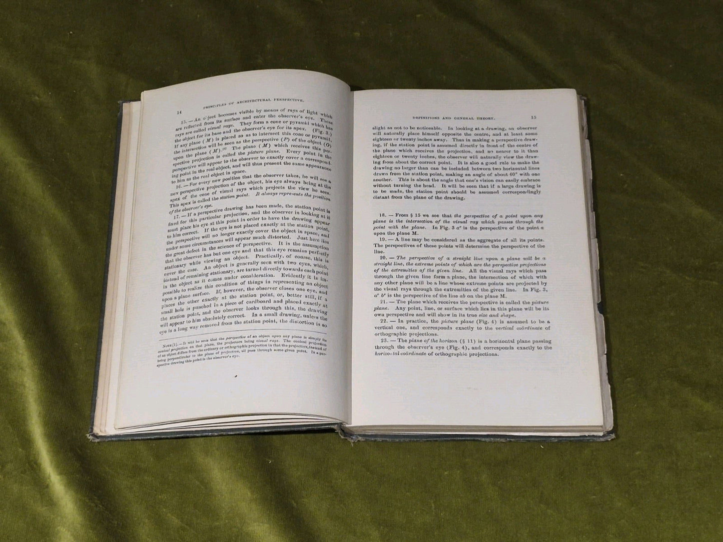 Principles of Architectural Perspective - WILLIAM HENRY LAWRENCE - HC - 19155
