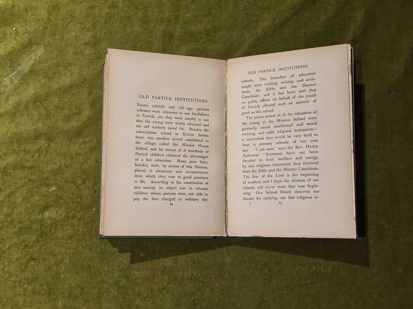Partick : Past and Present - Charles Taylor , William Hodge 1902 1st HB6