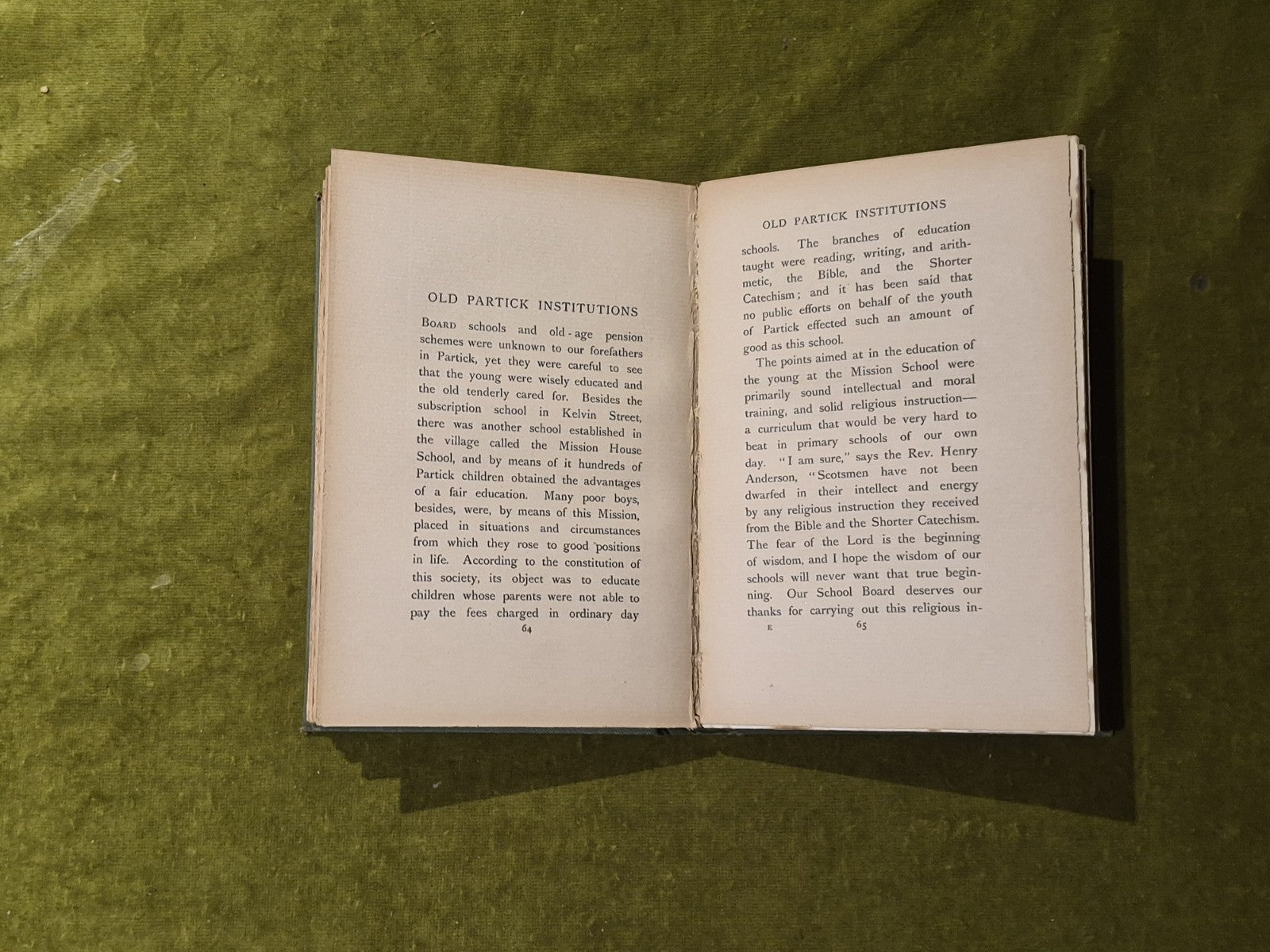 Partick : Past and Present - Charles Taylor , William Hodge 1902 1st HB6