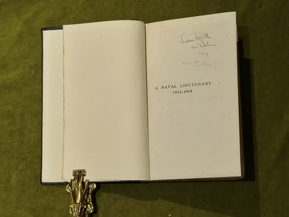 A Naval Lieutenant, 1914-1918, by "Etienne", 1919 Methuen 1st Edition5