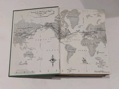 Around the World in Eight Days - The Flight of the Winnie Mae 1st Ed hb book 82