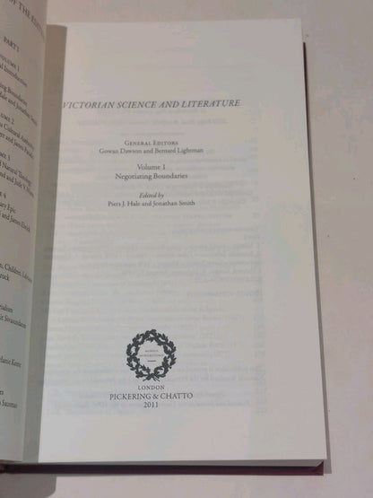 Victorian Science and Literature [Volumes 18] Complete Set (2012) Hb Books2