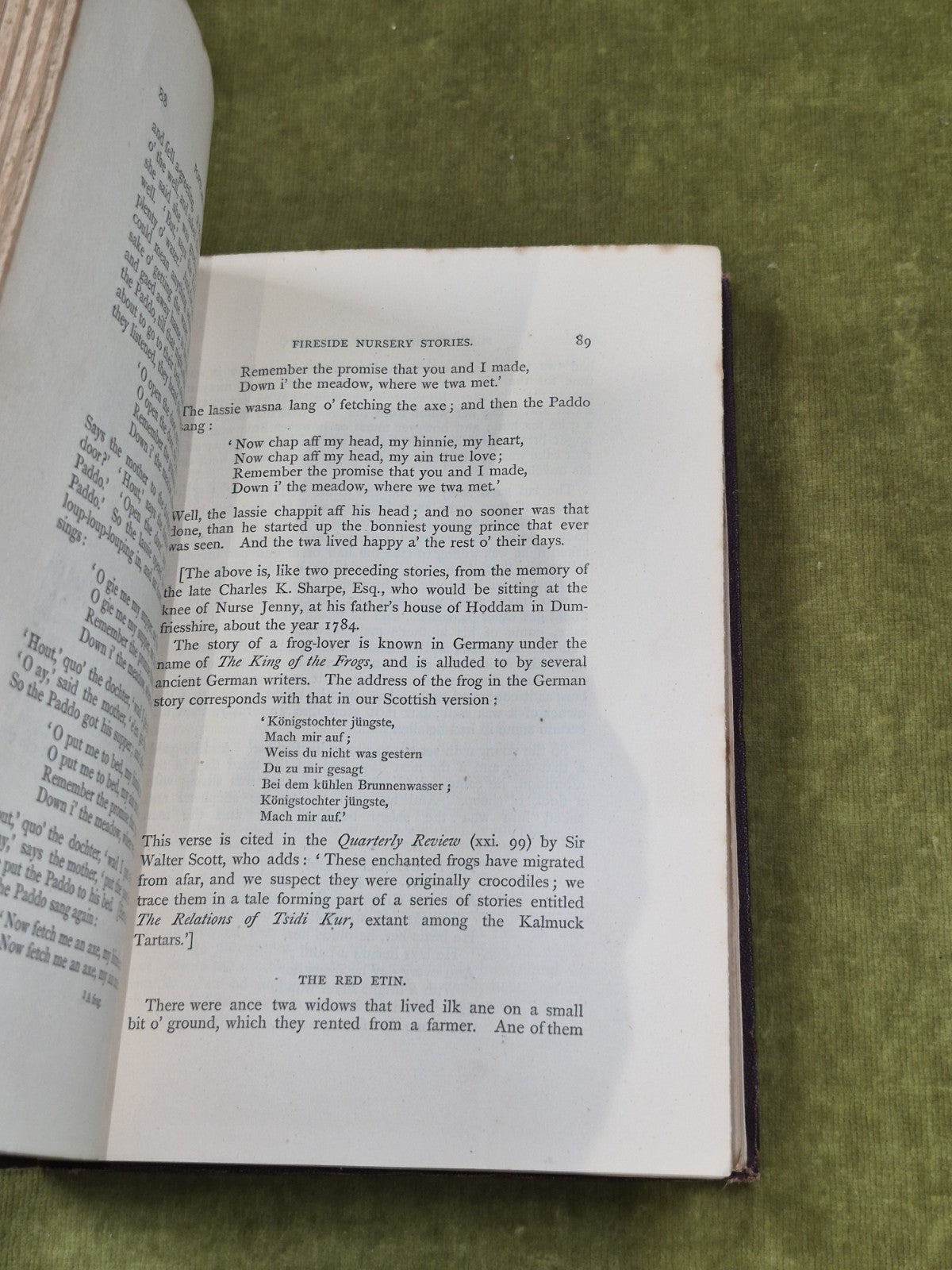 Popular Rhymes of Scotland by Robert Chambers 1870 W & R Chambers5