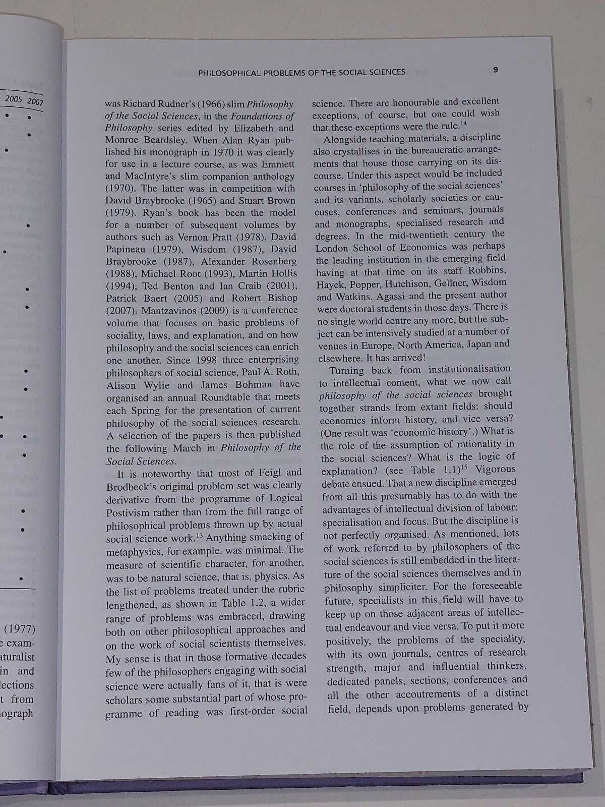 SAGE Handbook of the Philosophy of Social Sciences  Javie & ZamoraBonilla 20116