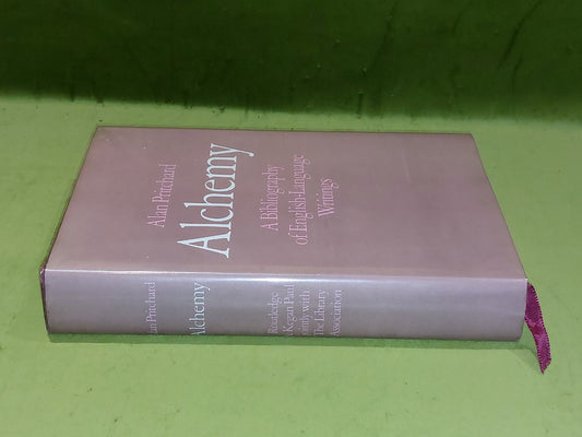 Alchemy : a Bibliography of English-Language Writings - Alan Pritchard 1980 Hb1