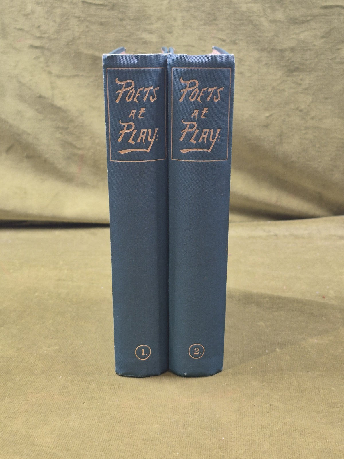 Poets at Play in 2 Vols by Frederick Langbridge - Eyre & Spottiswoode2