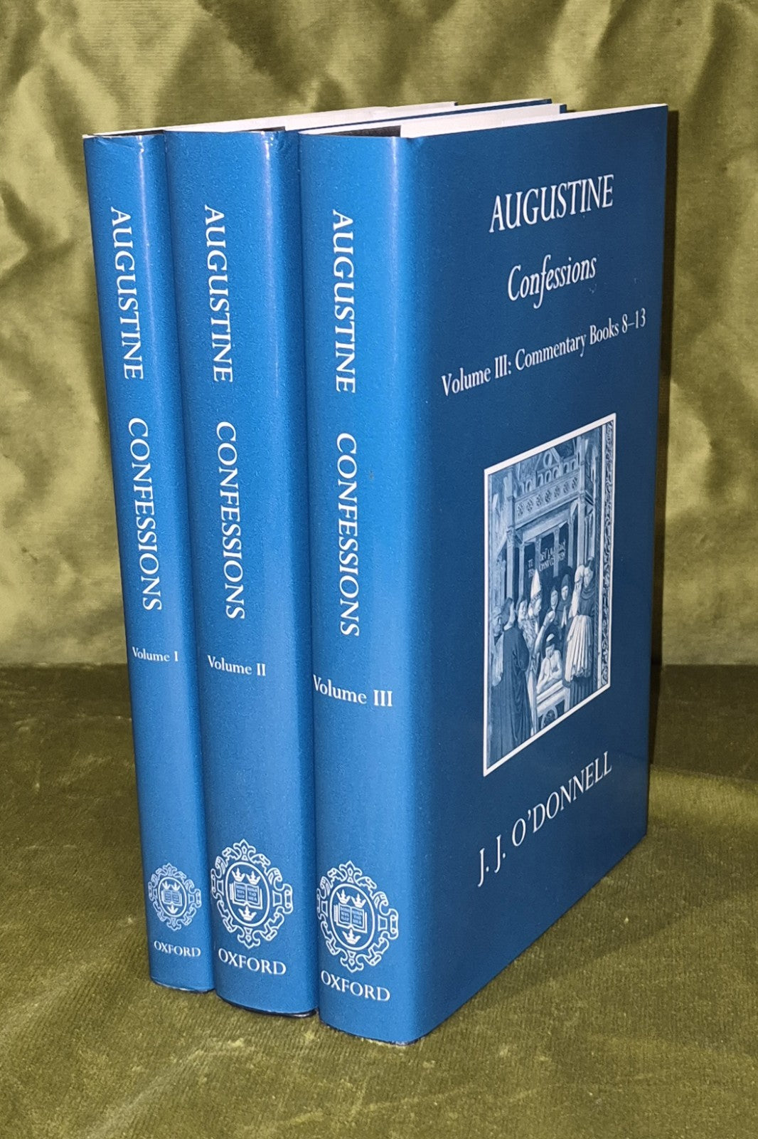 Augustine : Confessions – J. O’Donnell - Oxford Uni Press - 2000 [3 volume set]0