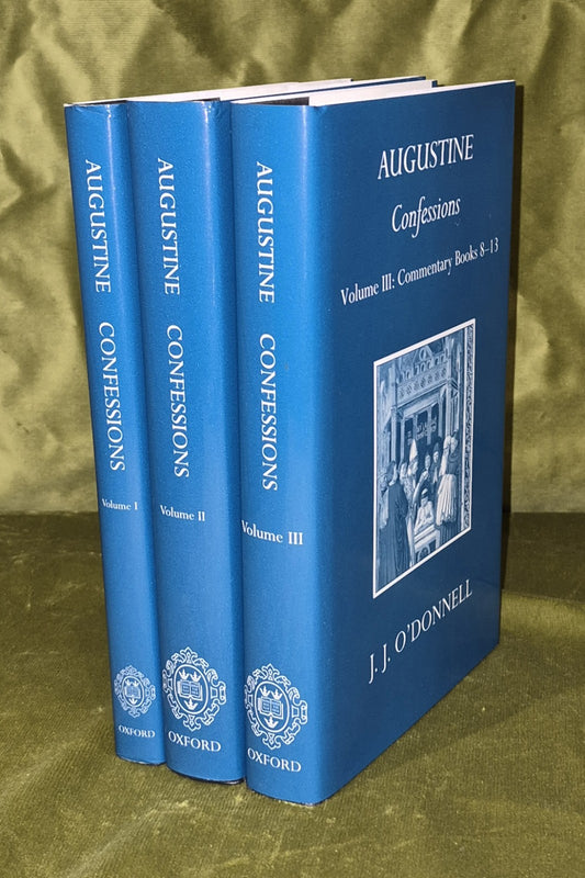 Augustine : Confessions – J. O’Donnell - Oxford Uni Press - 2000 [3 volume set]0