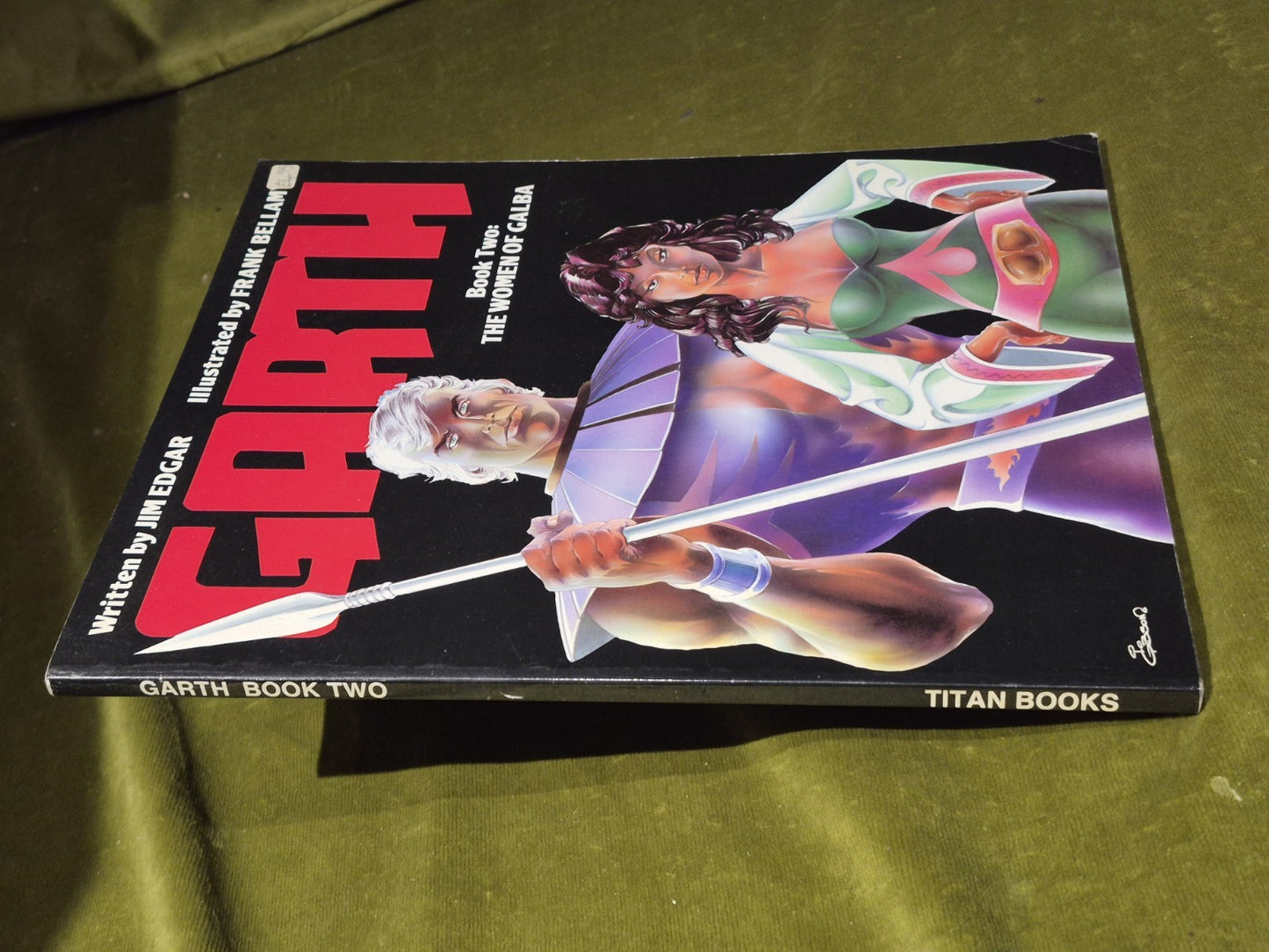 Garth: Women of Galba Comic Strip by Jim Edgar Paperback (1985)1