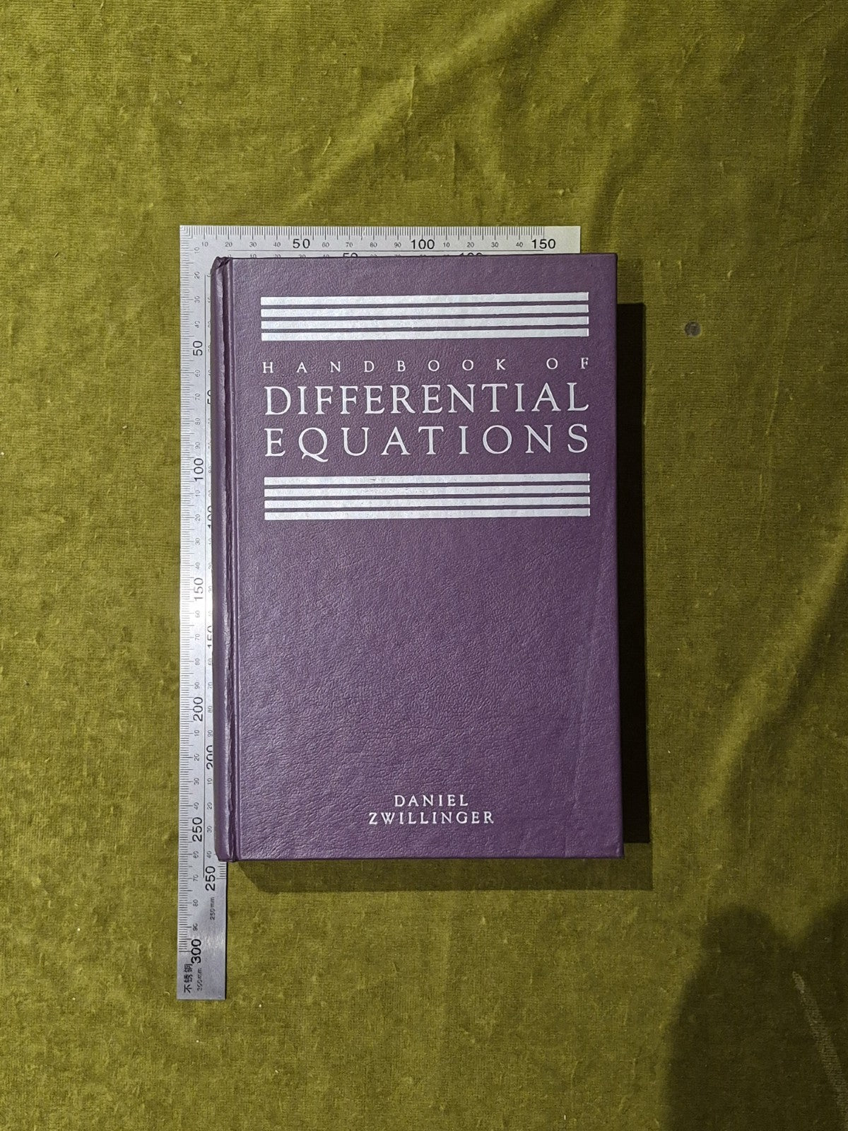 Handbook of Differential Equations by Daniel Zwillinger - Academic Press 19893