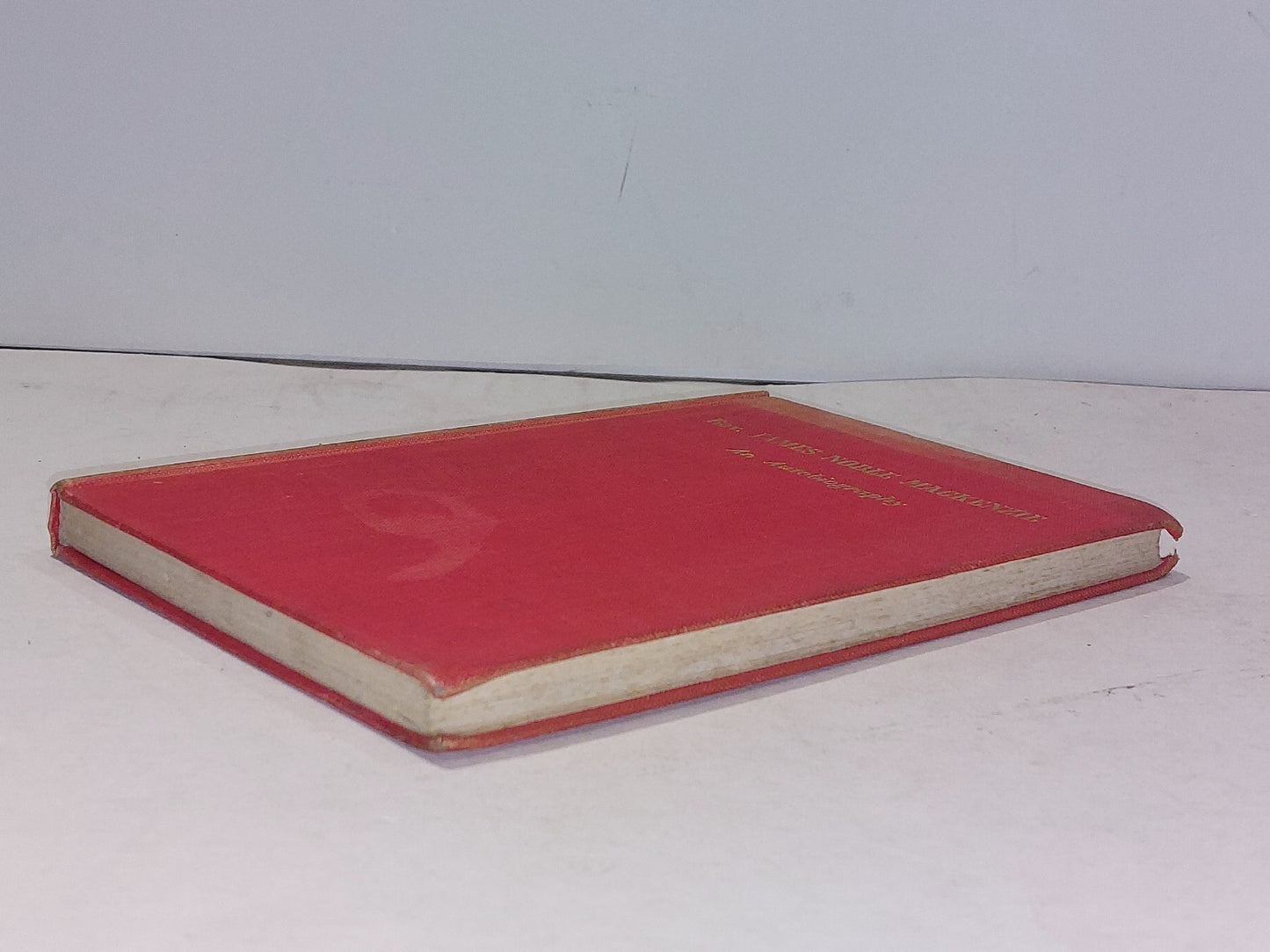 Rev. James Noble MacKenzie : An Autobiography  The Mission To Lepers Hb 4