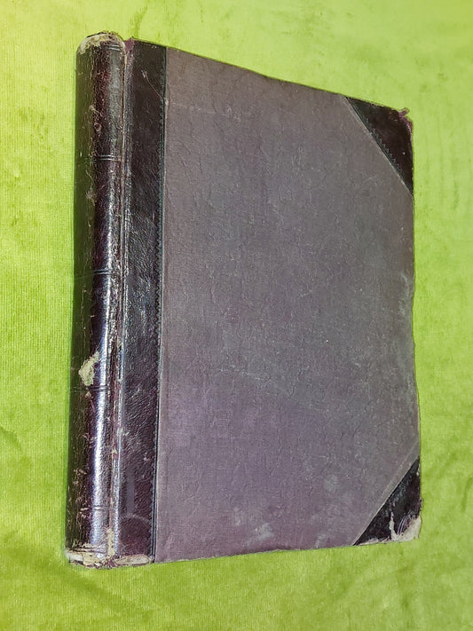 Paisley Interest Collectible Minute Book of the Middle Church Mission 18870