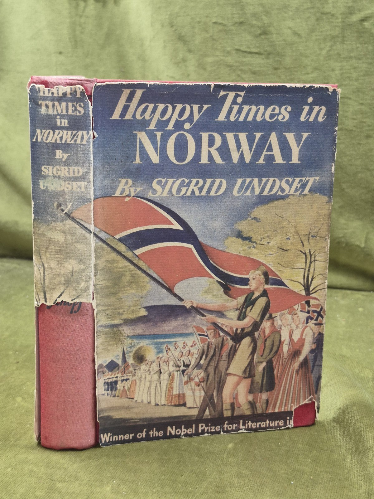 Happy Times in Norway First Edition Sigrid Undset 19420