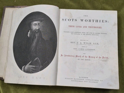 Scots Worthies Lives and Testimonies Wylie William Mackenzie James Anderson6