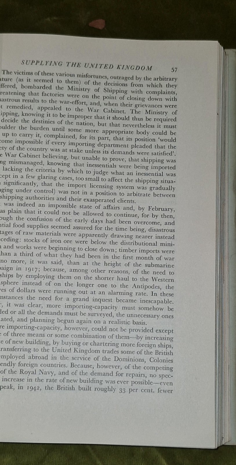 History Of The Second World War - Merchant Shipping And the Demands of War HMSO8
