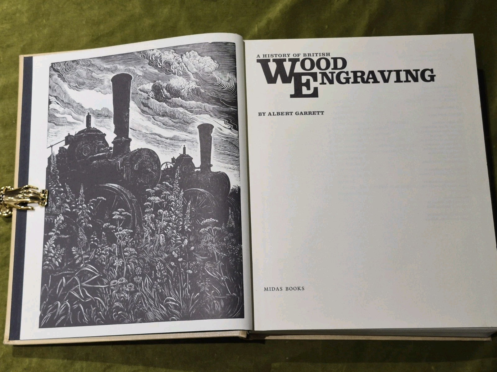 A History of British Wood Engraving by Albert Garrett, Hardback, First, 19785