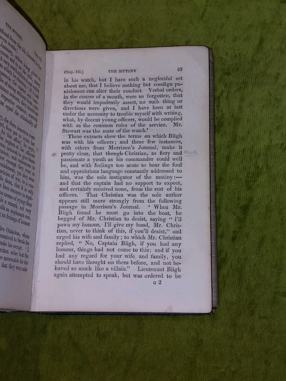 The Eventful History Of Mutiny Of The Bounty (1831) 1st Edition Hb Book10