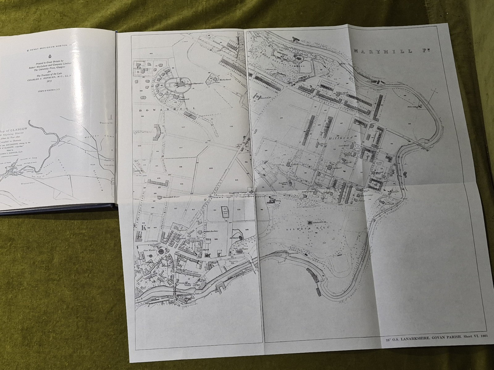 A Hillhead Album : Glasgow W2 - Henry Brougham Morton 1st 1973 HB DJ5