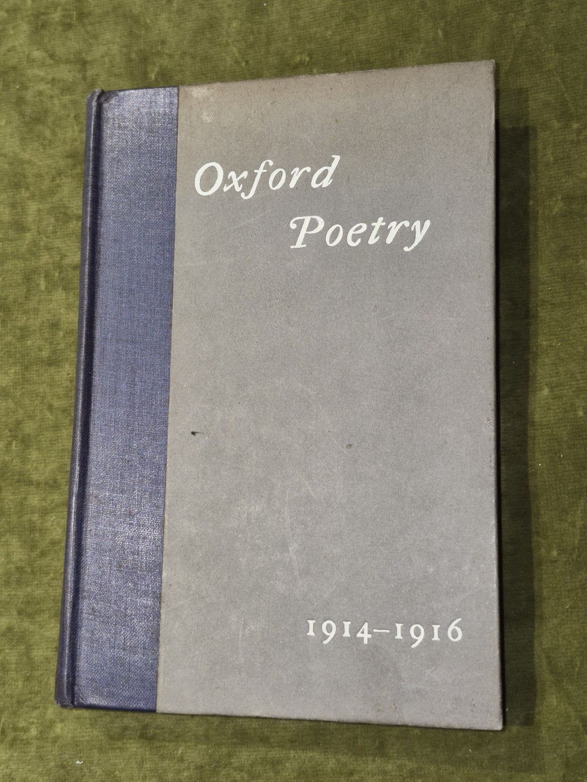JRR Tolkien - Oxford Poetry 1914-1916 First Appearance of Goblin Feet 19174