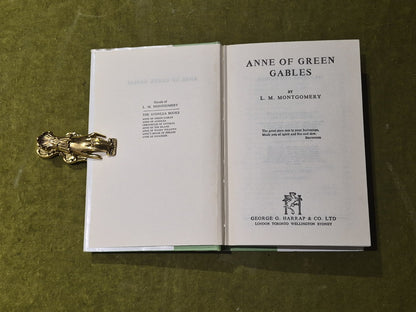 Anne of Green Gables - Full set of 6 +Chronicles - L M Montgomery , Harrap HB DJ3