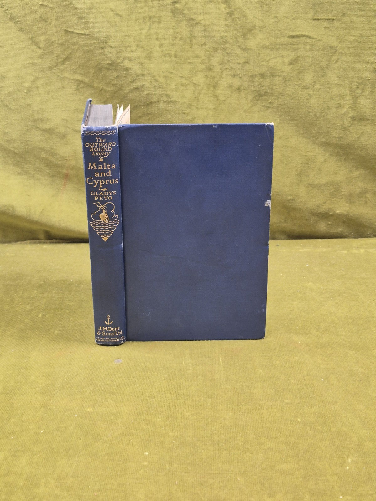 Malta and Cyprus - Gladys Peto , J M Dent 1926 1st0