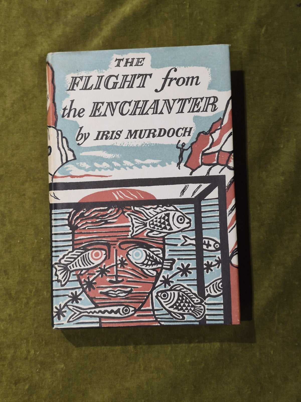 THE FLIGHT FROM THE ENCHANTER - Iris Murdoch , Chatto & Windus 1966 HB DJ0
