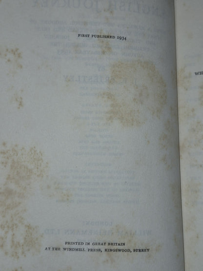 English Journey J B Priestley 1934 First Edition William Heinnemann5