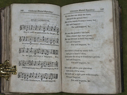 Caledonian Musical Repository 1811 Scottish Songs Voice Violin German Flute10