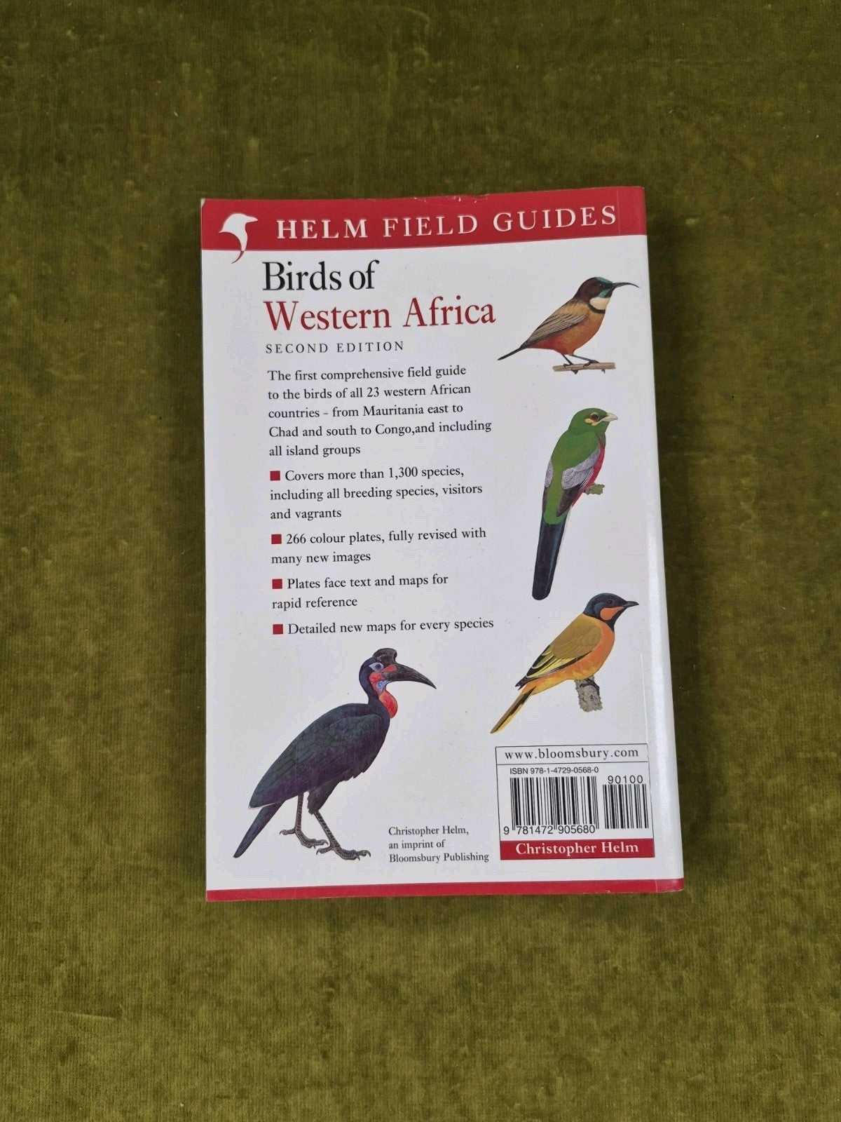 Field Guide to Birds of Western Africa: 2nd Edition by Nik Borrow & Ron Demey PB1
