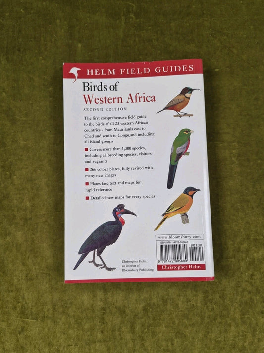 Field Guide to Birds of Western Africa: 2nd Edition by Nik Borrow & Ron Demey PB1