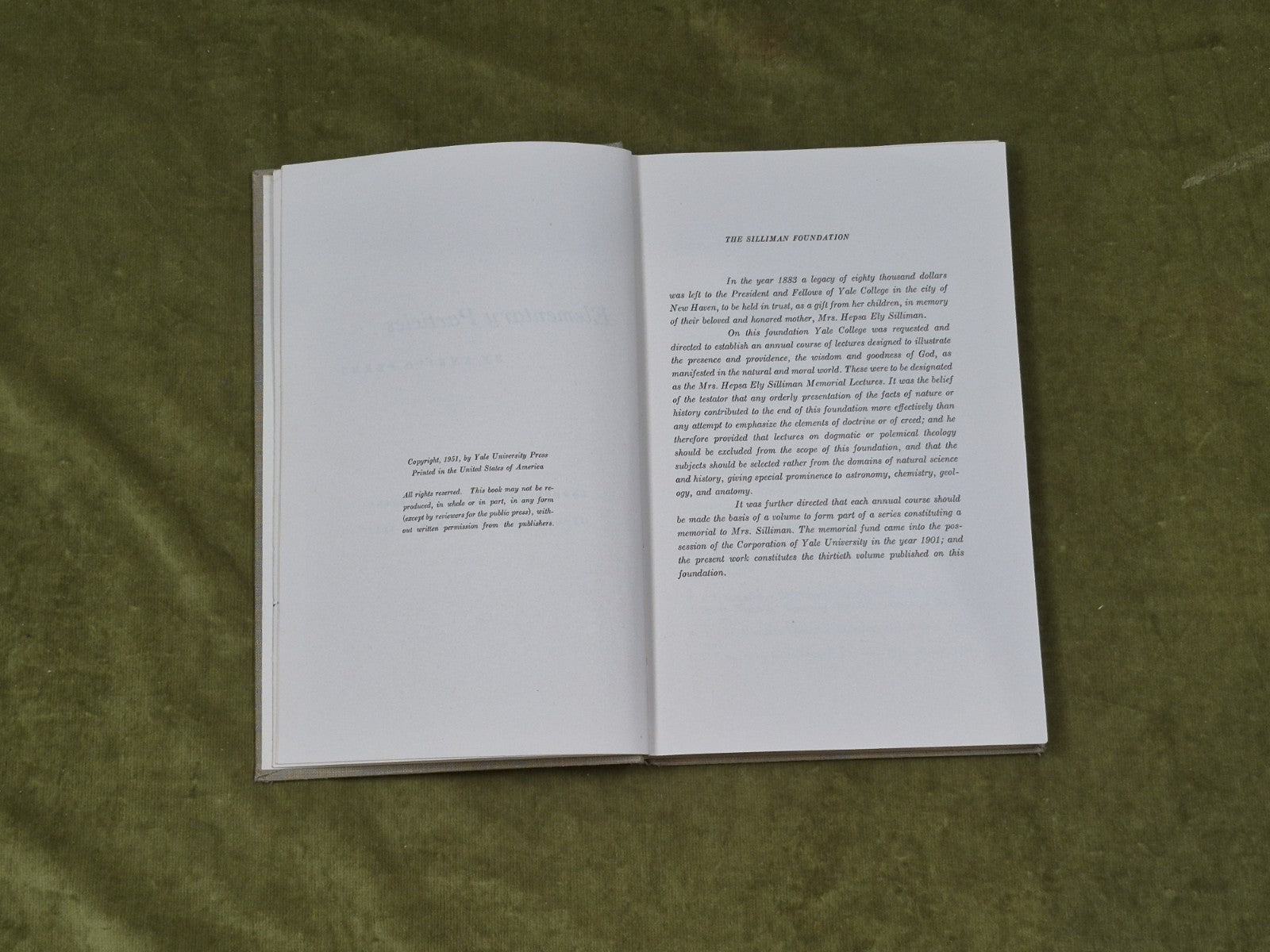 Elementary Particles by Enrico Fermi , Yale 1951 HB5