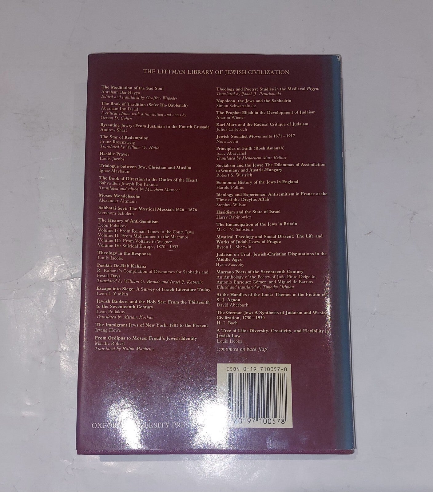 Jewish Thought And The Scientific Revolution.., Neher (1986) Hardback  Book1