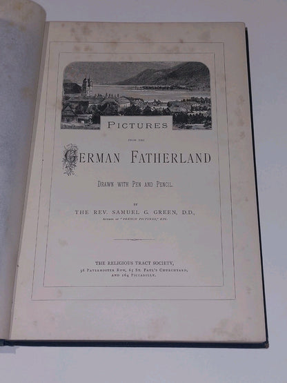 Pictures from the German Fatherland - Gilt Decorated C1910 Rev Samuel G. Green3