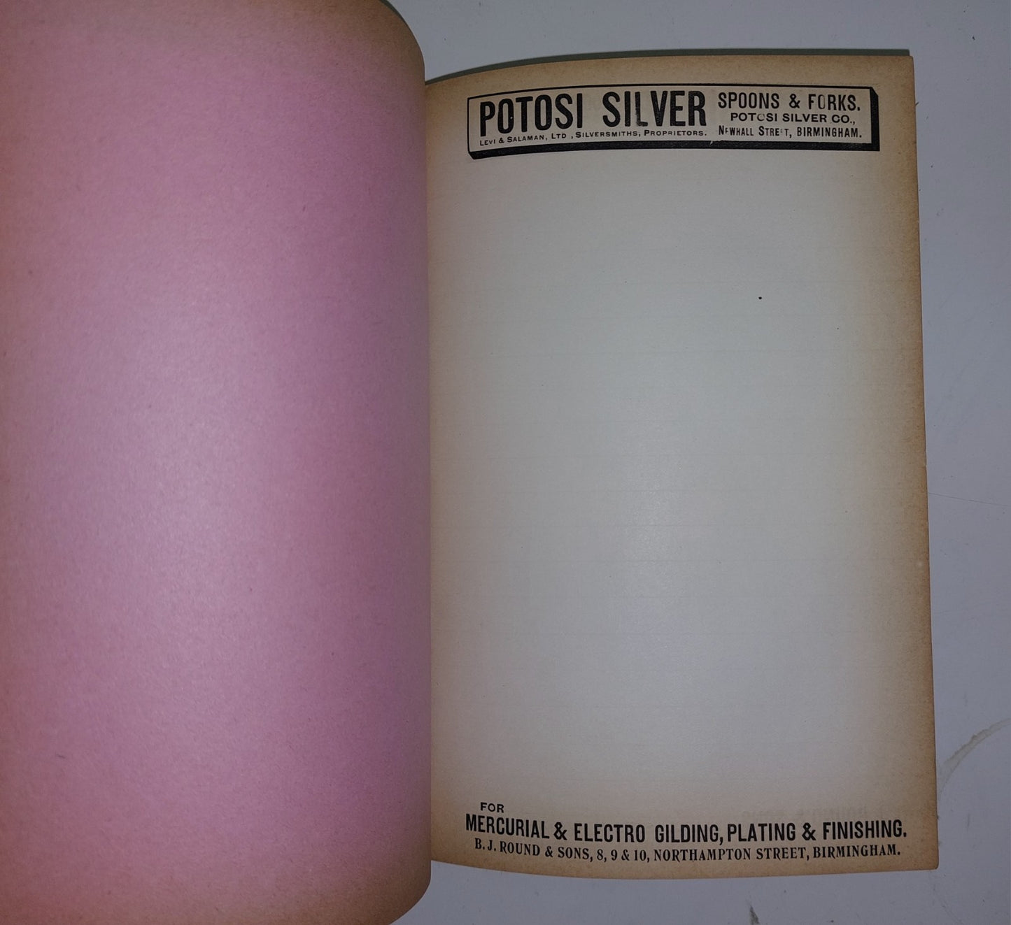 The Jeweller & Metalworker Annual 1912 - Adverts, Gold & Silver9